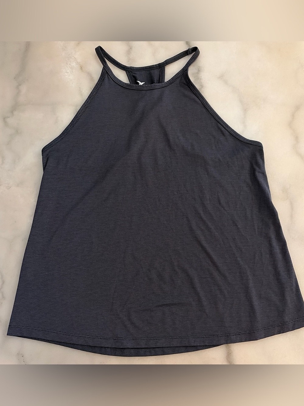 Old Navy Black Women's High-Neck Racerback Tank
